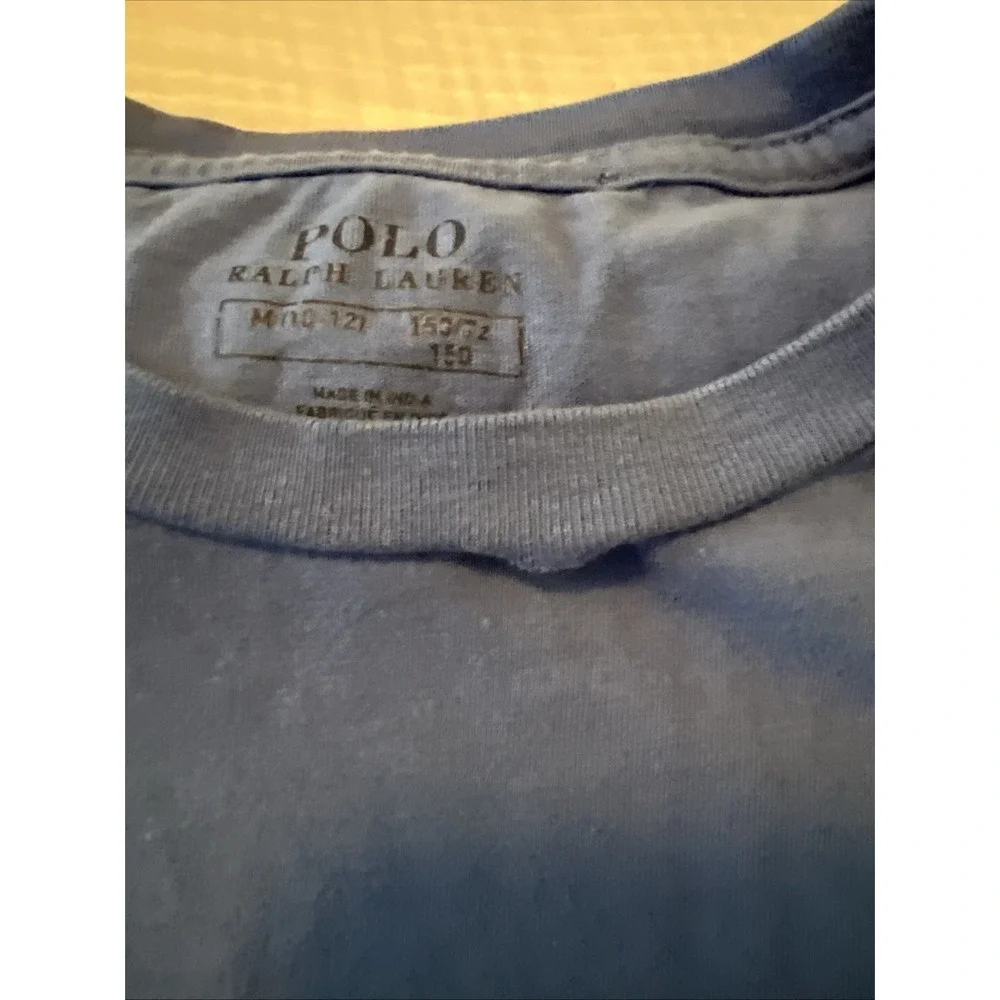 Boys Polo Ralph Lauren  T Shirt  Size M 10 12 Back To School